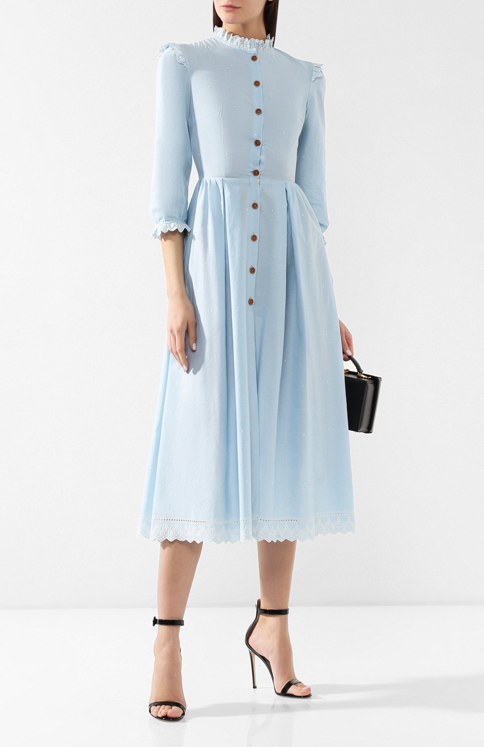 Хлопковое платье ULYANA SERGEENKO, арт. ABM002SS19P, фото 2