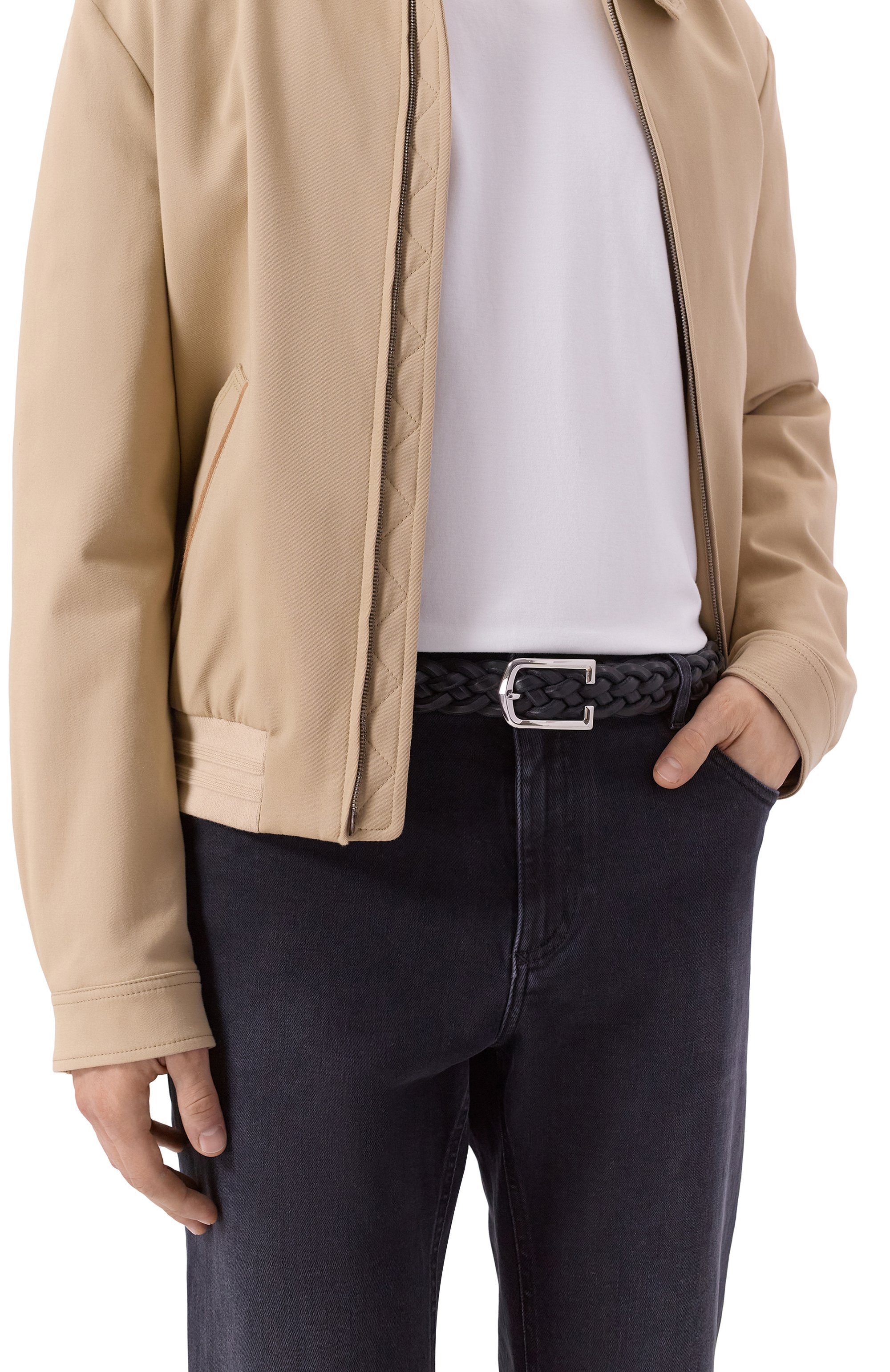 Кожаный ремень CORNELIANI, арт. 26V306-2620806, фото 2