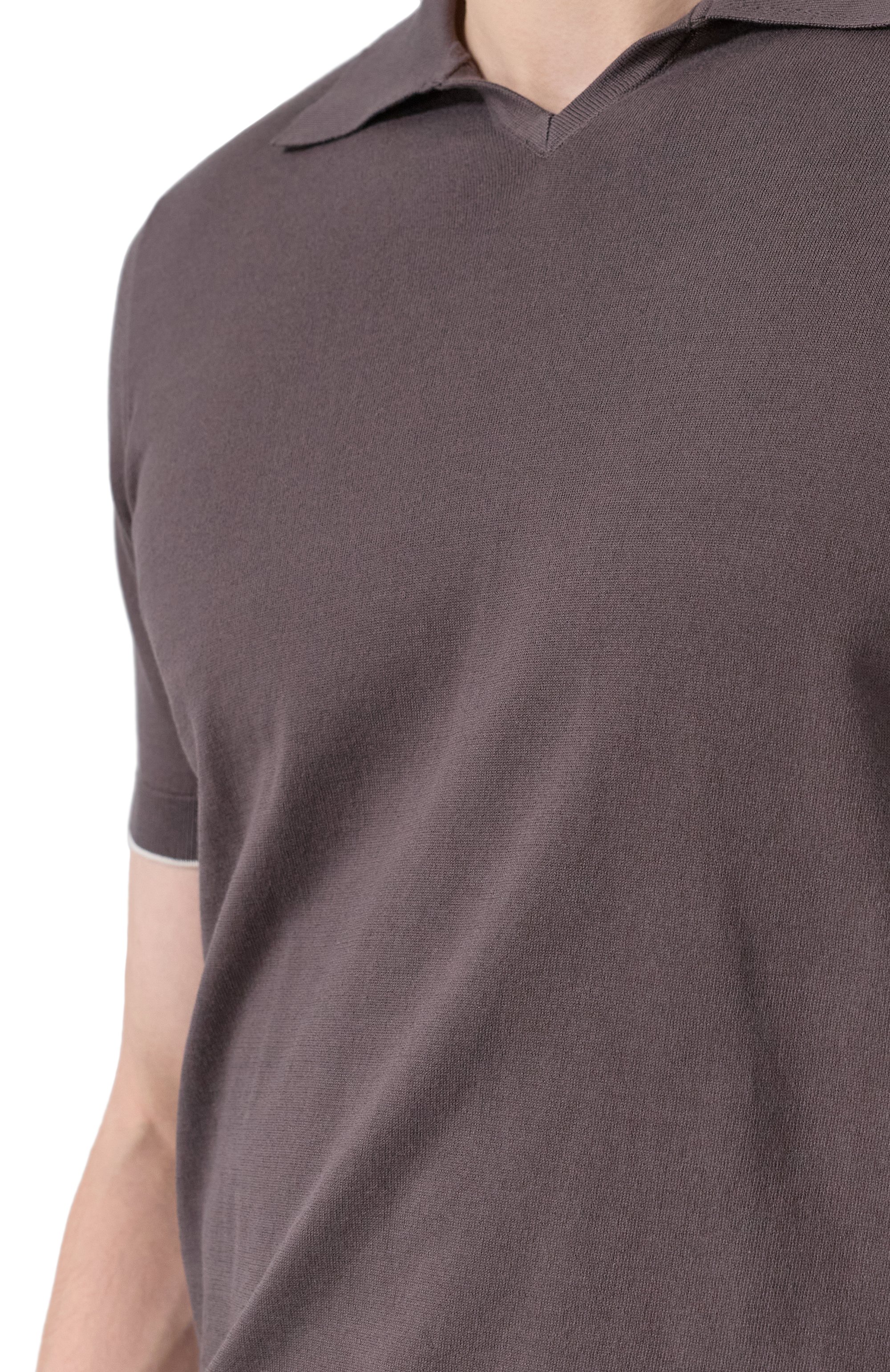 Хлопковое поло BRUNELLO CUCINELLI, арт. M29800145, фото 5