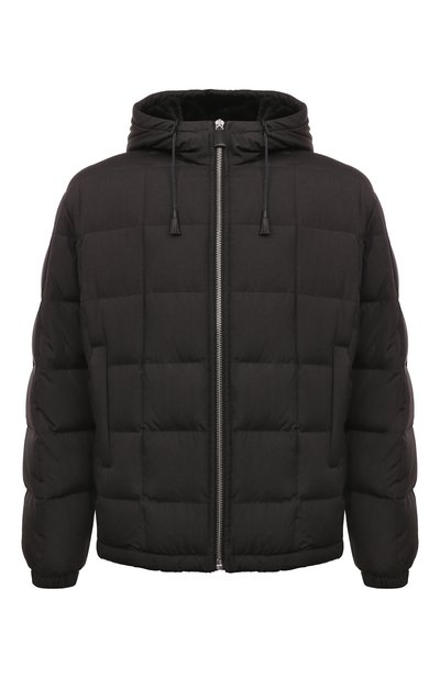 Мужская шелковый пуховик PRADA, арт. SGX176-687-F0308-162