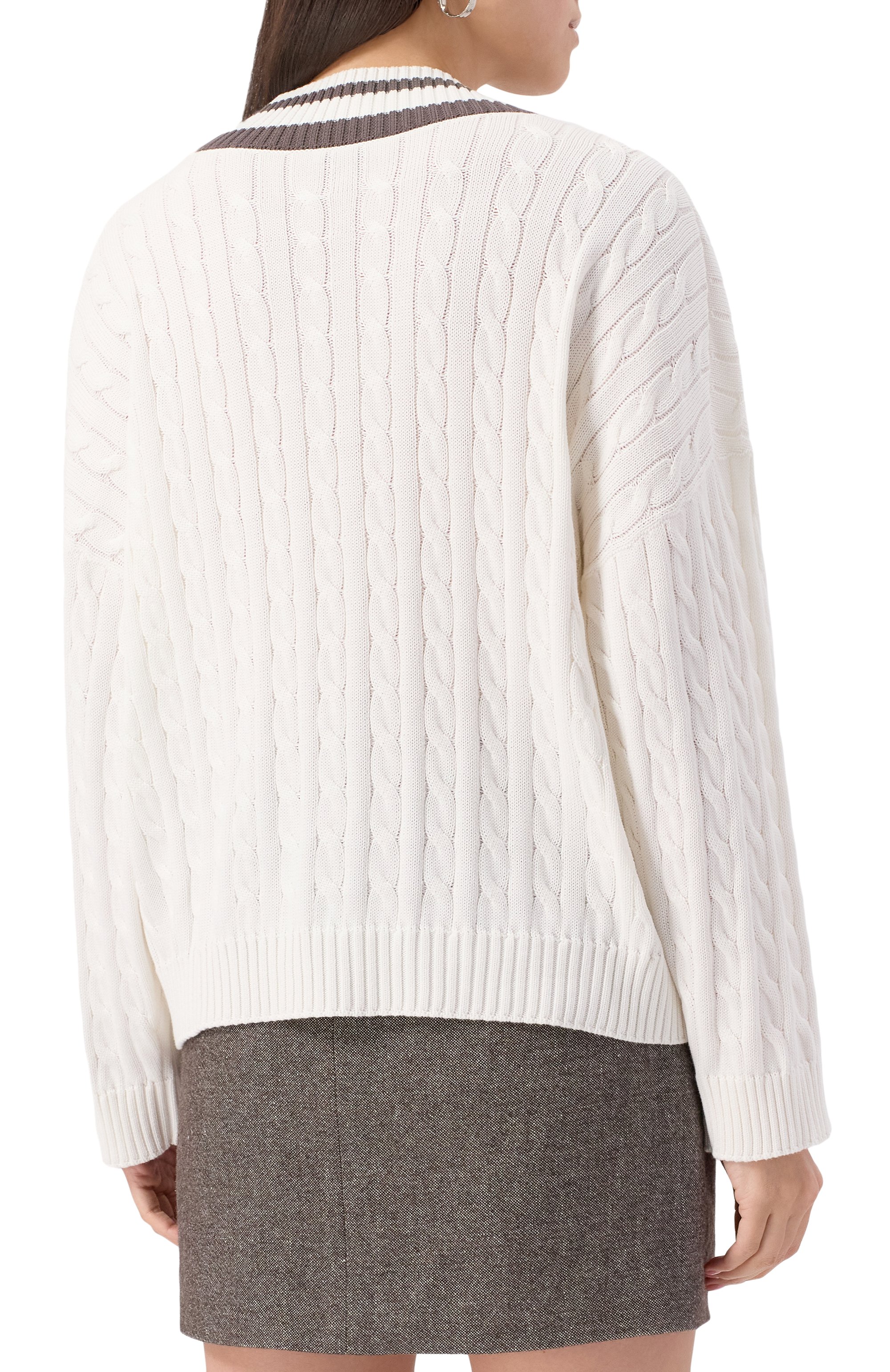 Хлопковый свитер BRUNELLO CUCINELLI, арт. M19756512, фото 4