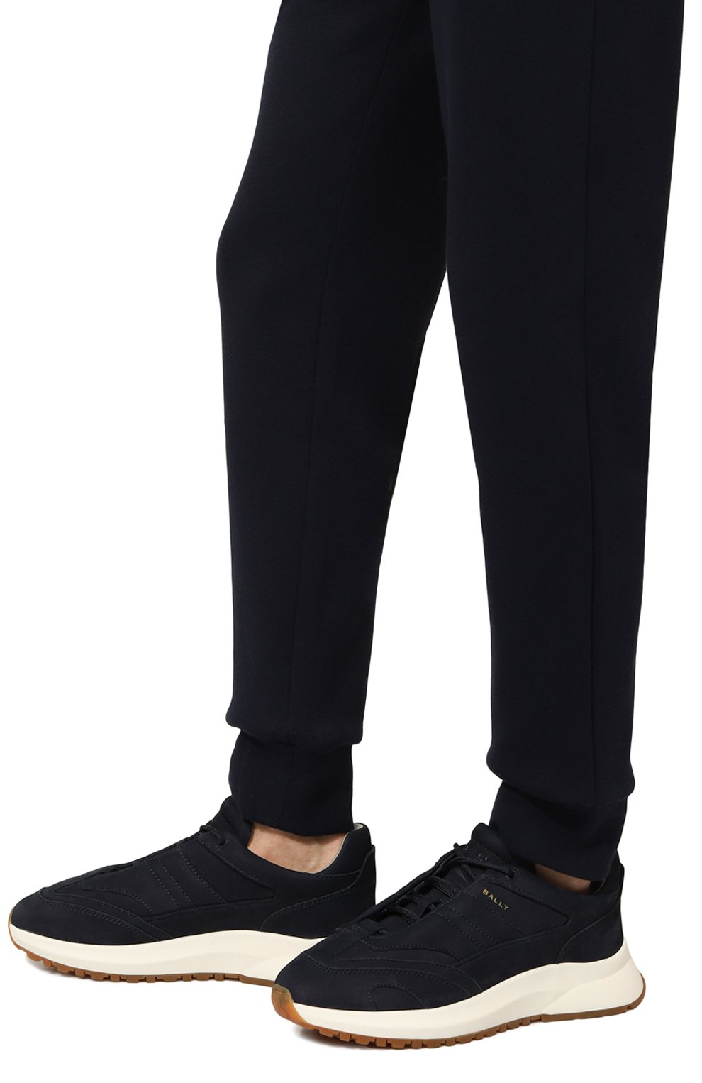 Кроссовки dressy из нубука BALLY, арт. MSK0AL/NK005, фото 3