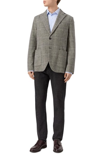 Хлопковый пиджак CIRCOLO 1901, арт. CN4992, фото 3