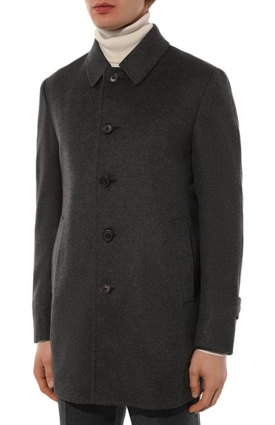 Шерстяное пальто CORNELIANI, арт. 941004-9412321, фото 3