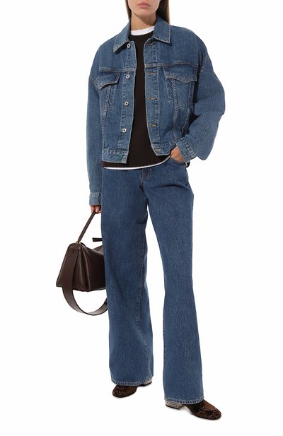 Текстильные ботильоны GUCCI, арт. 525242 9JT20, фото 2