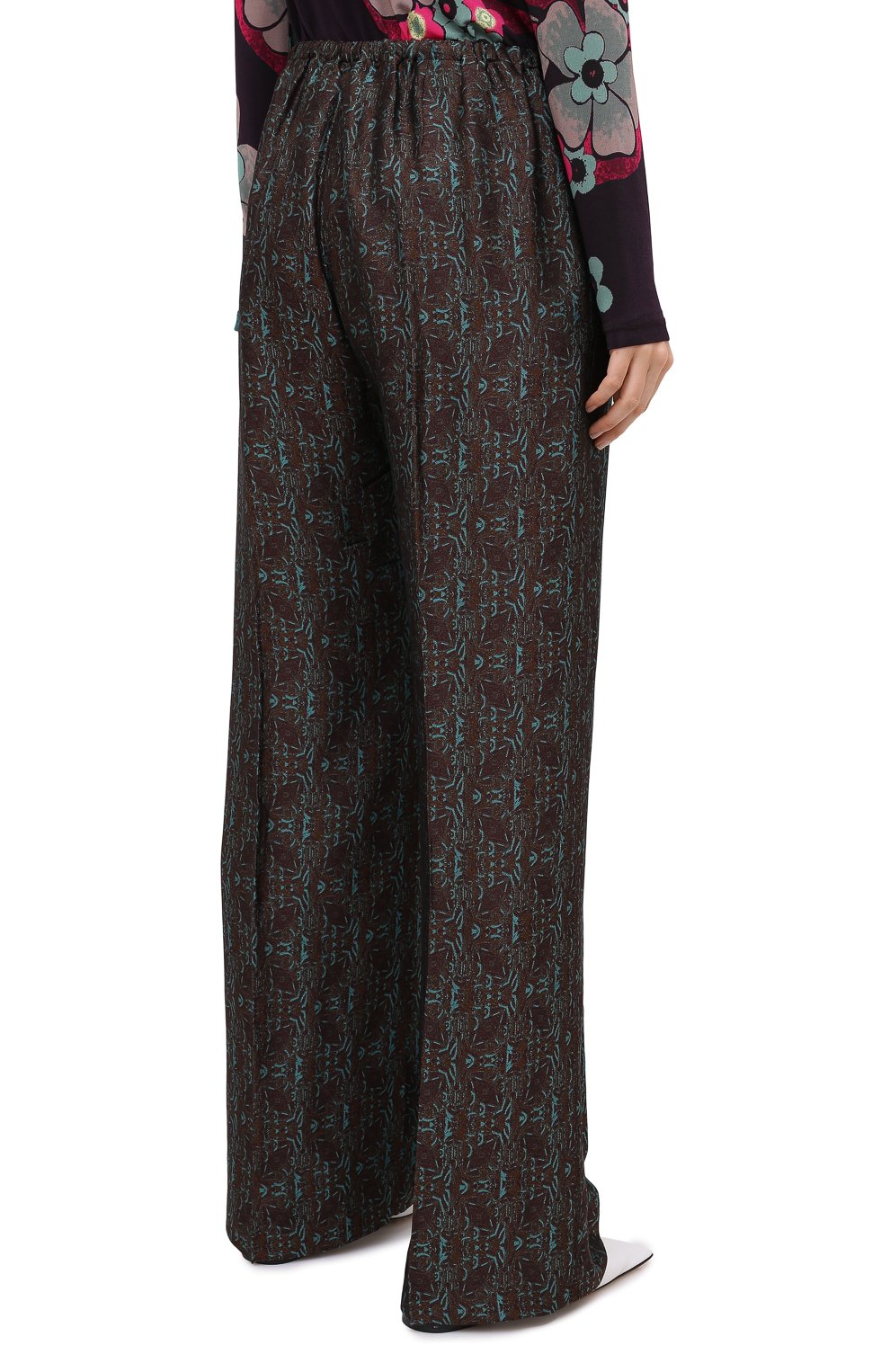 Брюки из вискозы и шелка DRIES VAN NOTEN, арт. 202-30985-1331, фото 5