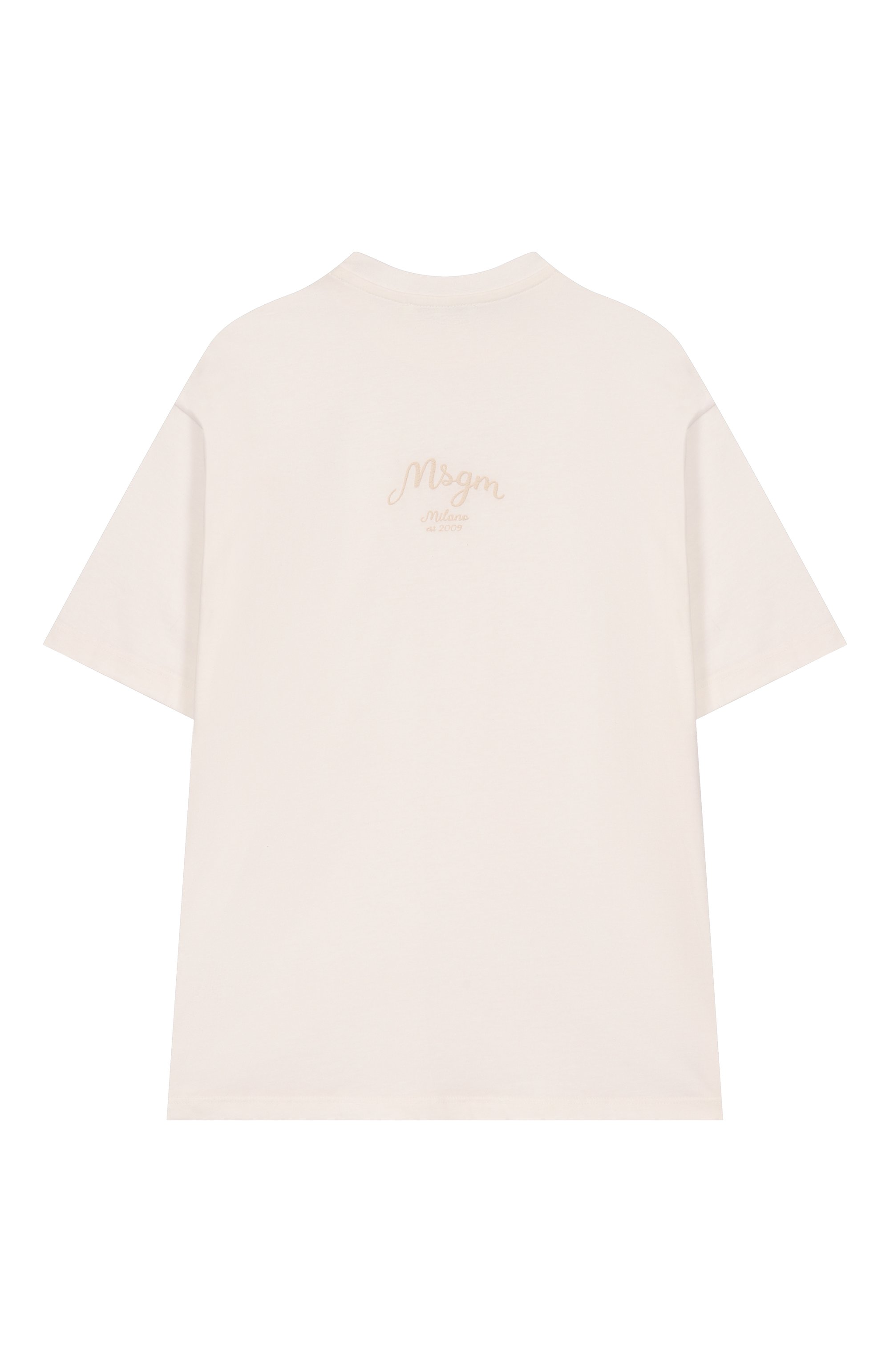 Хлопковая футболка MSGM KIDS, арт. F5MSJBTH253, фото 2