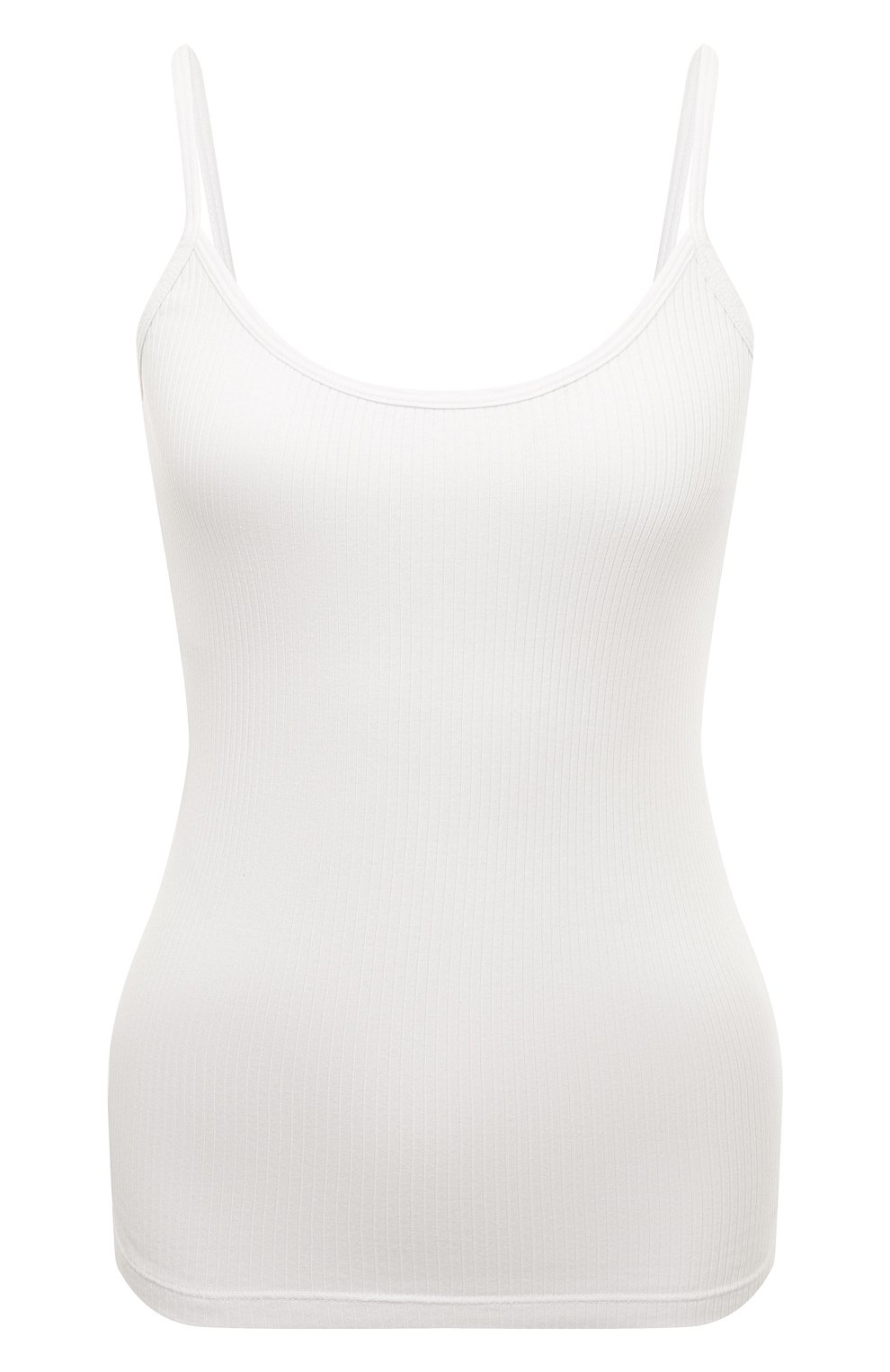 Хлопковая майка JAMES PERSE белого цвета по цене 20600 руб., арт. WRTJ3635/WHT, фото 1 Хлопковая майка JAMES PERSE, арт. WRTJ3635/WHT, фото 1