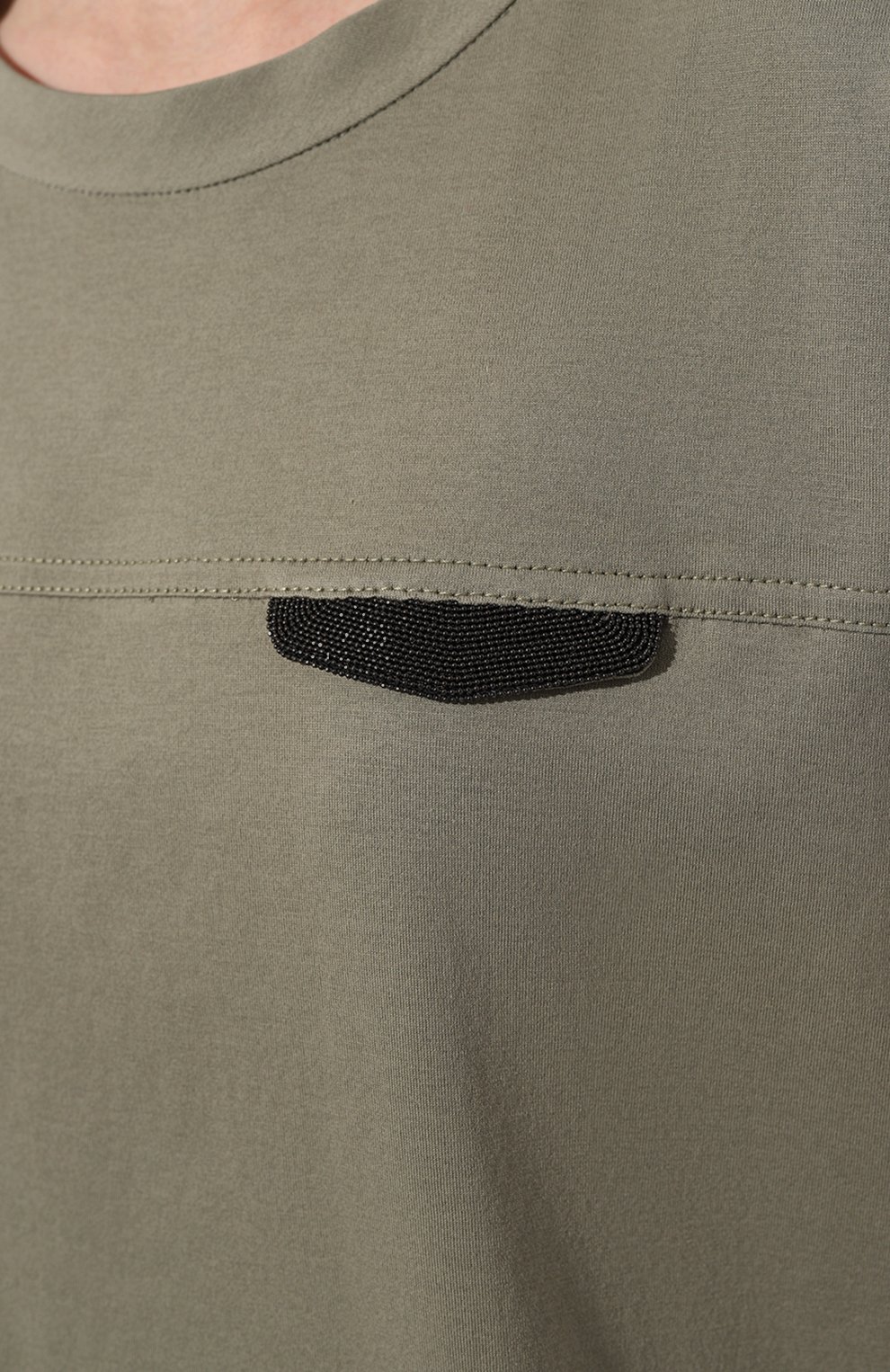 Хлопковая футболка BRUNELLO CUCINELLI, арт. M0A45EE520, фото 5