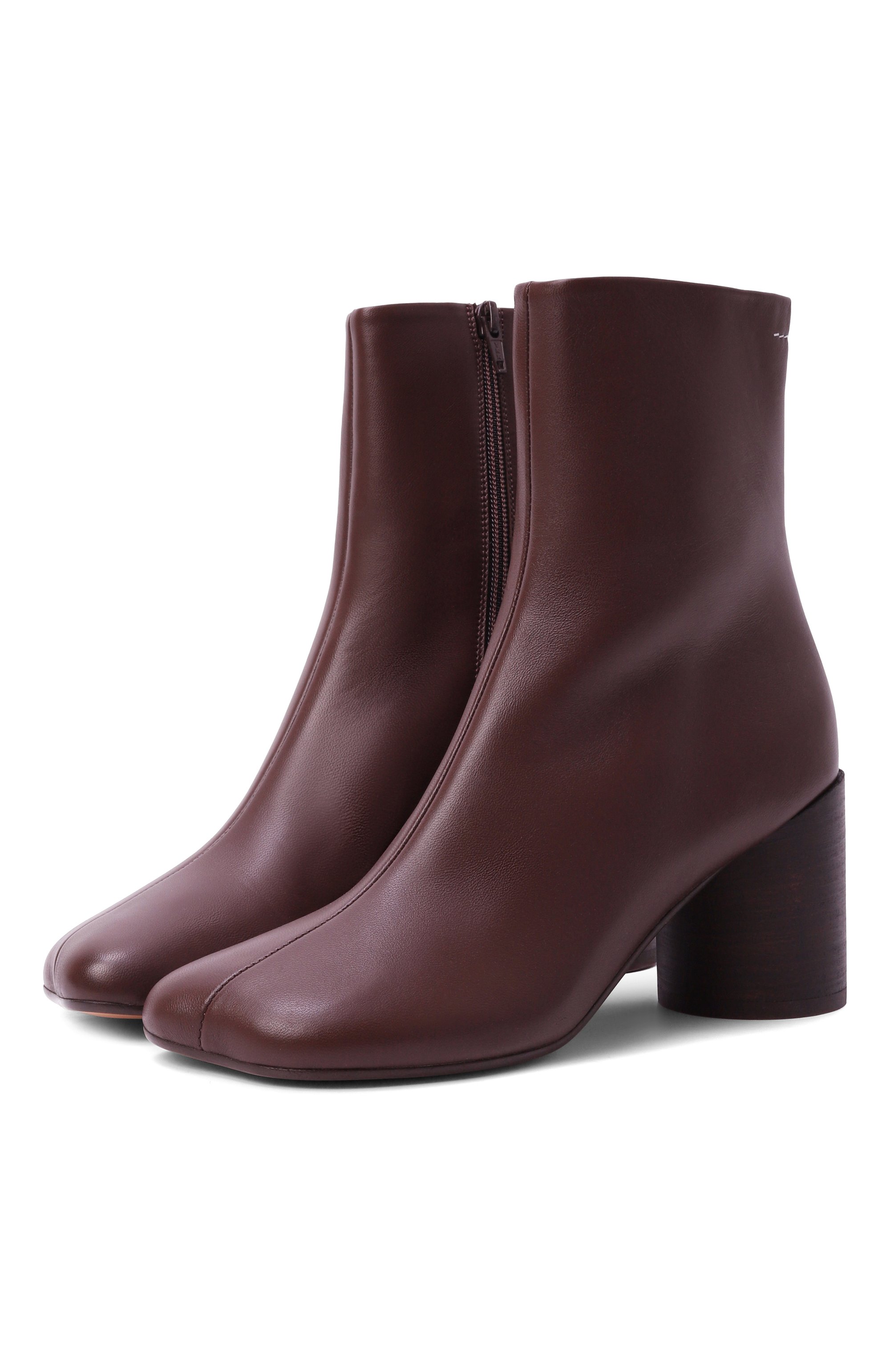 Кожаные ботильоны anatomic 70 MM6, арт. S59WU0235/P3628, фото 1