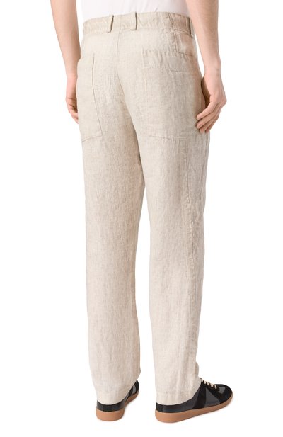 Льняные брюки TRANSIT, арт. CFUTRCH170E, фото 4
