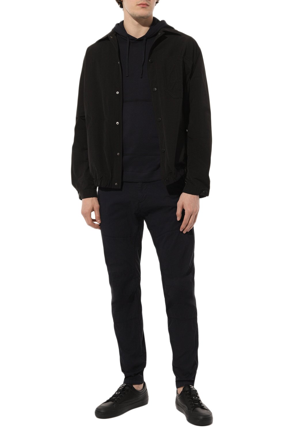 Хлопковое худи C.P. COMPANY, арт. 14CMKN030A-006262G, фото 2