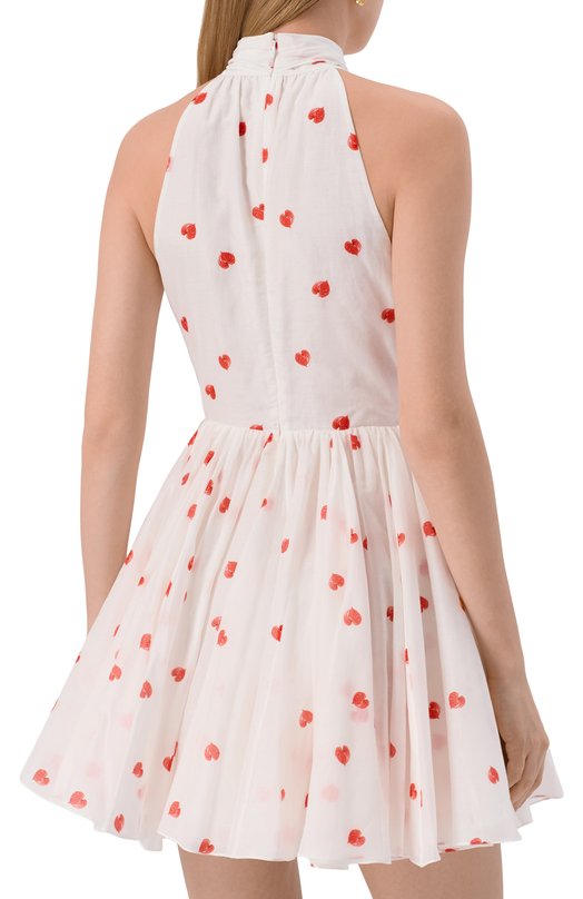 Платье из хлопка и шелка YVON 0 160012 Белый  0 160012 Фото 3