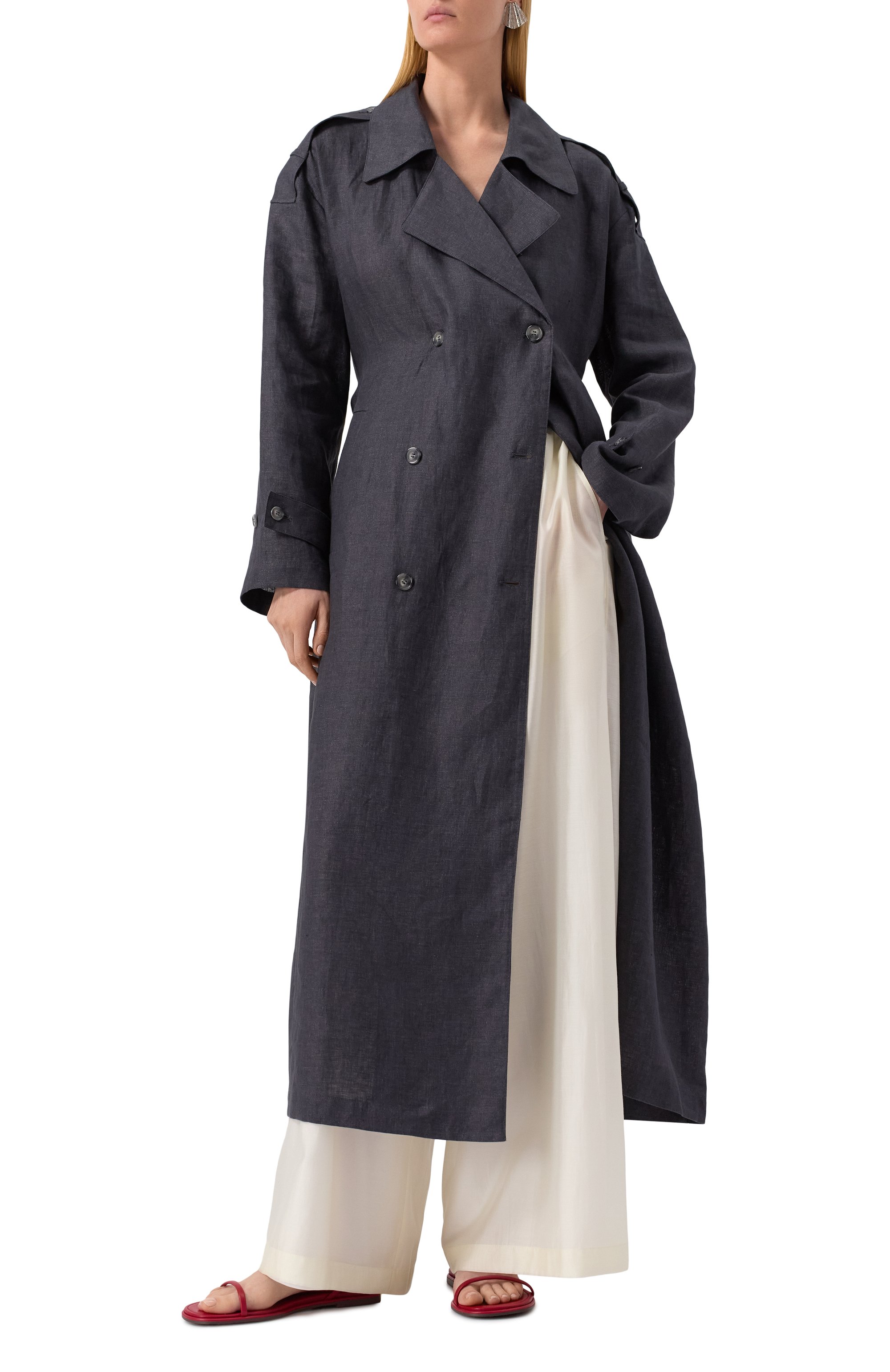 Кожаные сандалии 12 STOREEZ, арт. 131124, фото 2