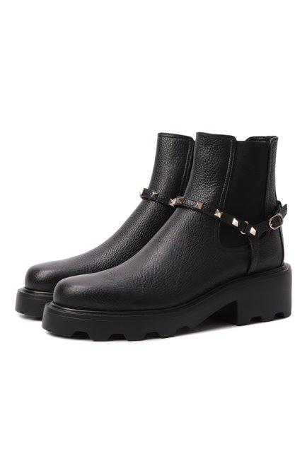 Женские кожаные челси rockstud VALENTINO, арт. 7W2S0KU2/RWA