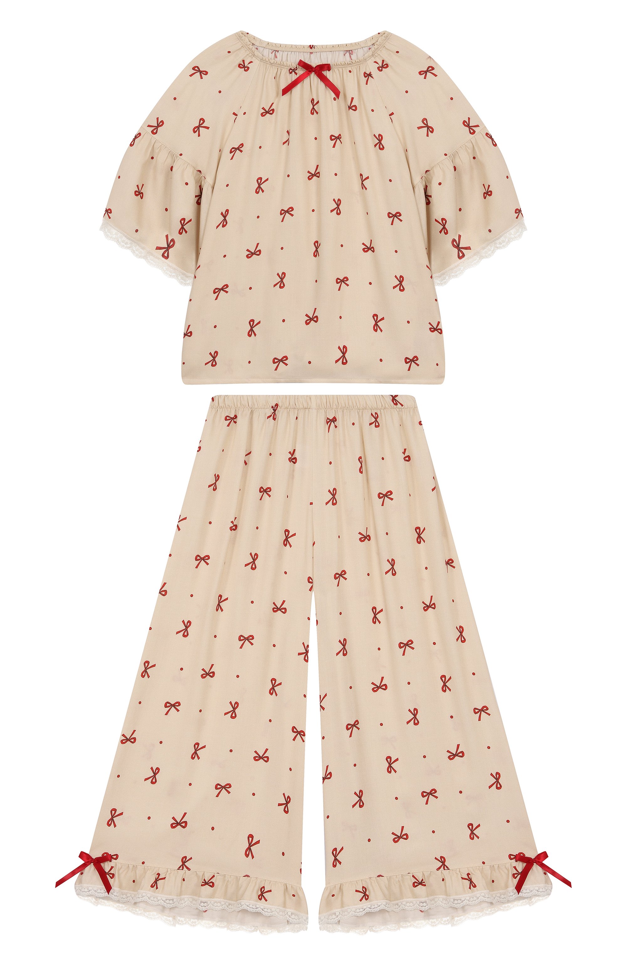 Пижама из вискозы AMIKI CHILDREN, арт. HELENA, фото 1