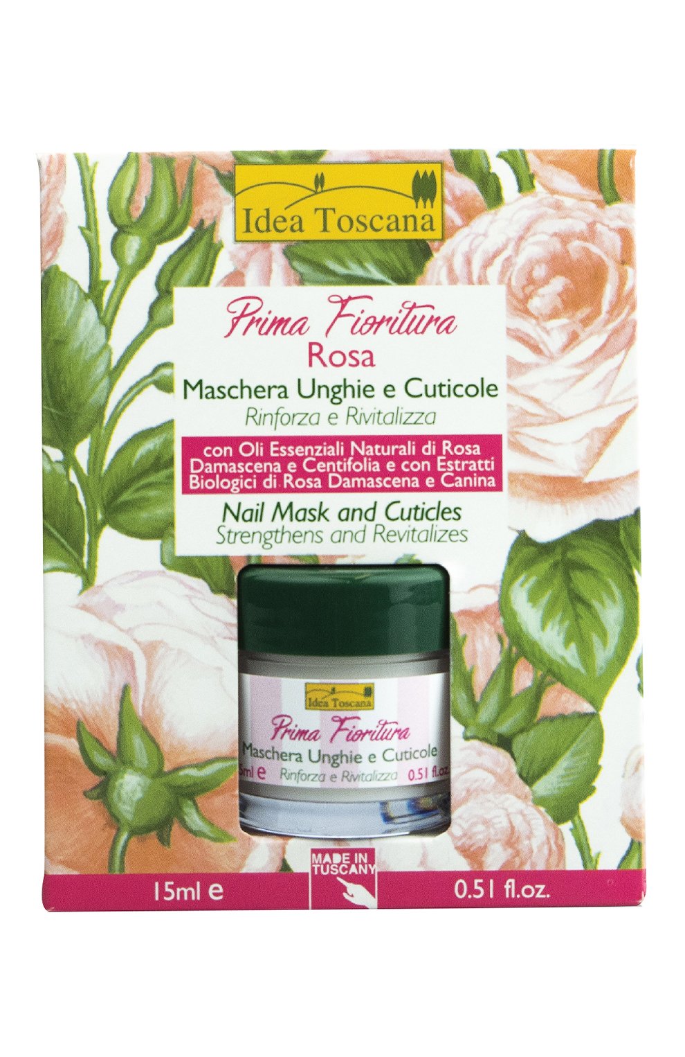 Питательная маска prima fioritura для ногтей и кутикулы (15ml) IDEA TOSCANA, арт. 430146, фото 1