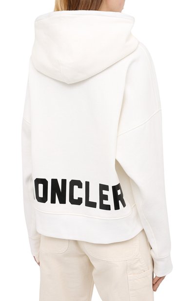 Хлопковое худи MONCLER, арт. F2-093-8G752-10-V8186, фото 4