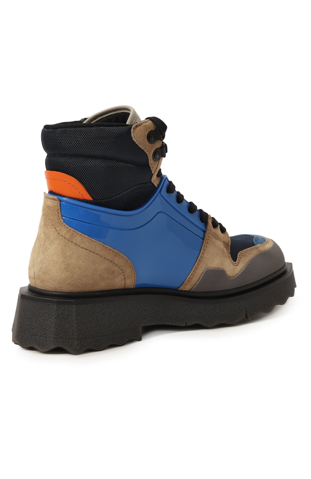 Комбинированные ботинки OFF-WHITE, арт. OMIA228F22LEA0014363, фото 5