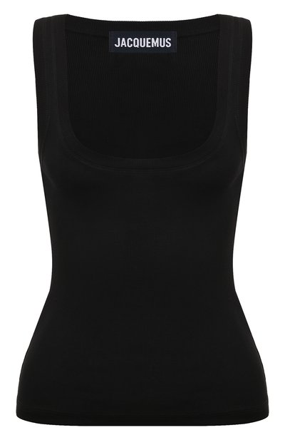 Женская хлопковая майка JACQUEMUS, арт. 24E241JS158/2032