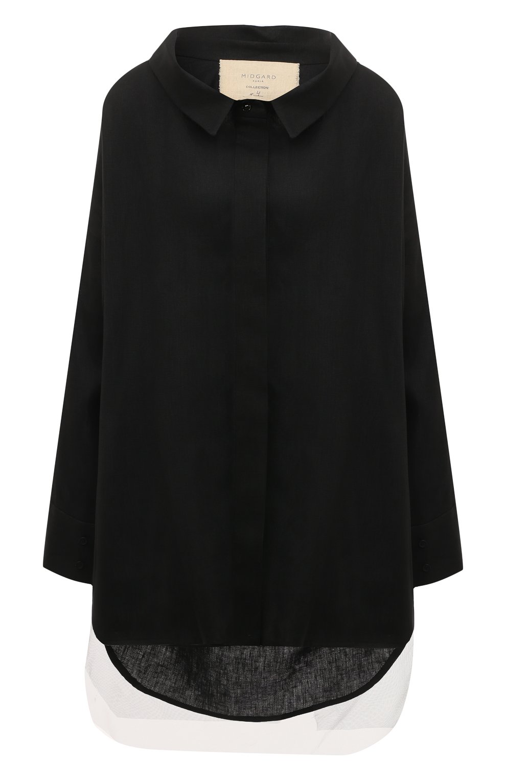 Рубашка изо льна и хлопка MIDGARD PARIS, арт. B42601, фото 1