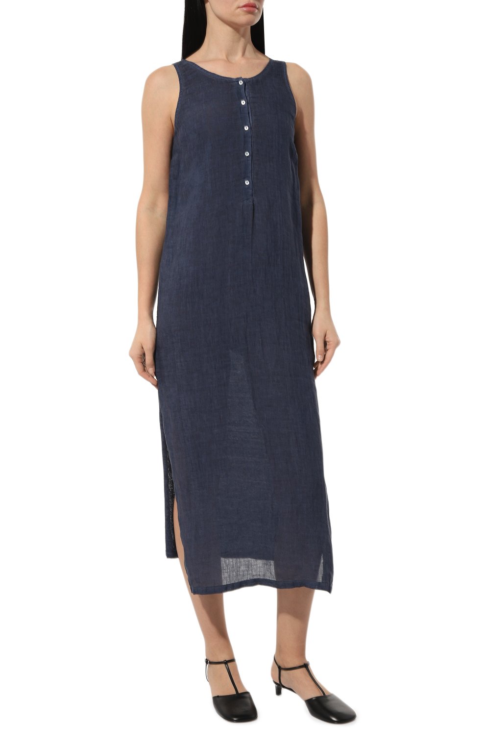 Льняное платье 120% LINO, арт. 31ALIW79G1/000E908/S00, фото 3