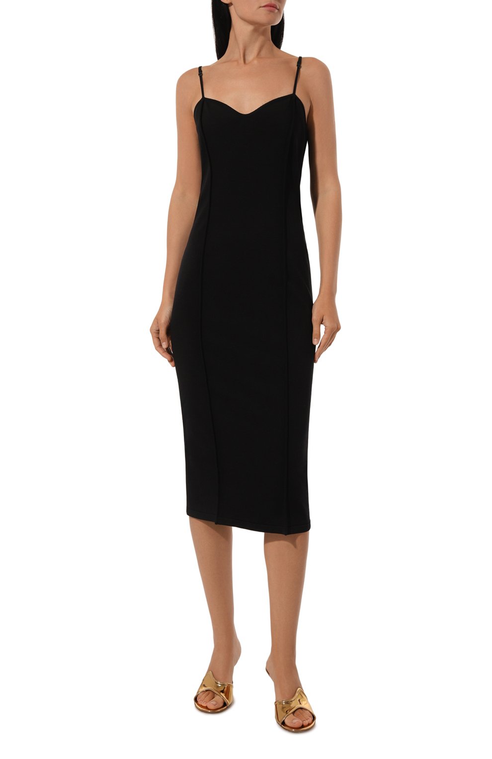 Платье из шелка и вискозы FREEAGE, арт. S23.DR051.6070.900, фото 3