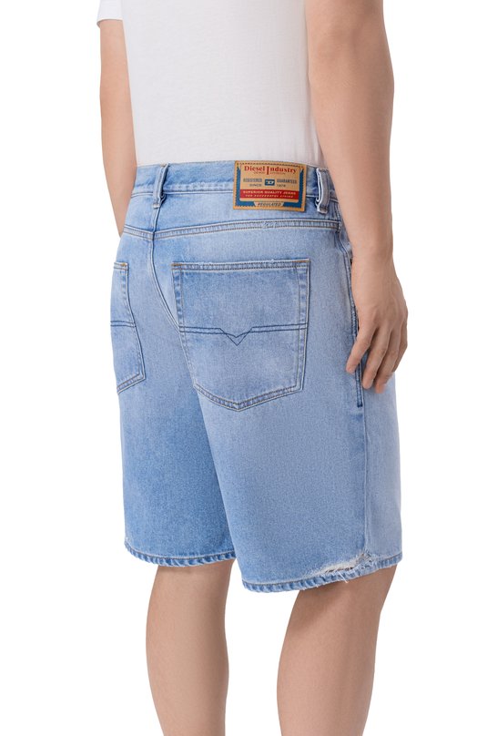 Джинсовые шорты Regular Diesel A06430/007DM Голубой  A06430/007DM Фото 4