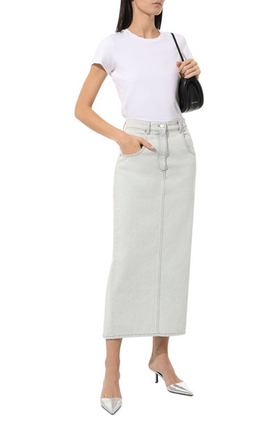Джинсовая юбка NINA RICCI, арт. 23ADJU006C01037, фото 2