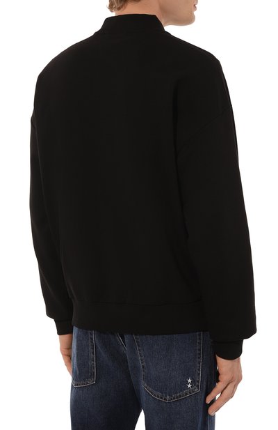 Хлопковая толстовка HUGO BLUE черного цвета по цене 17950 руб., арт. 50522366, фото 4 Хлопковая толстовка HUGO BLUE, арт. 50522366, фото 4