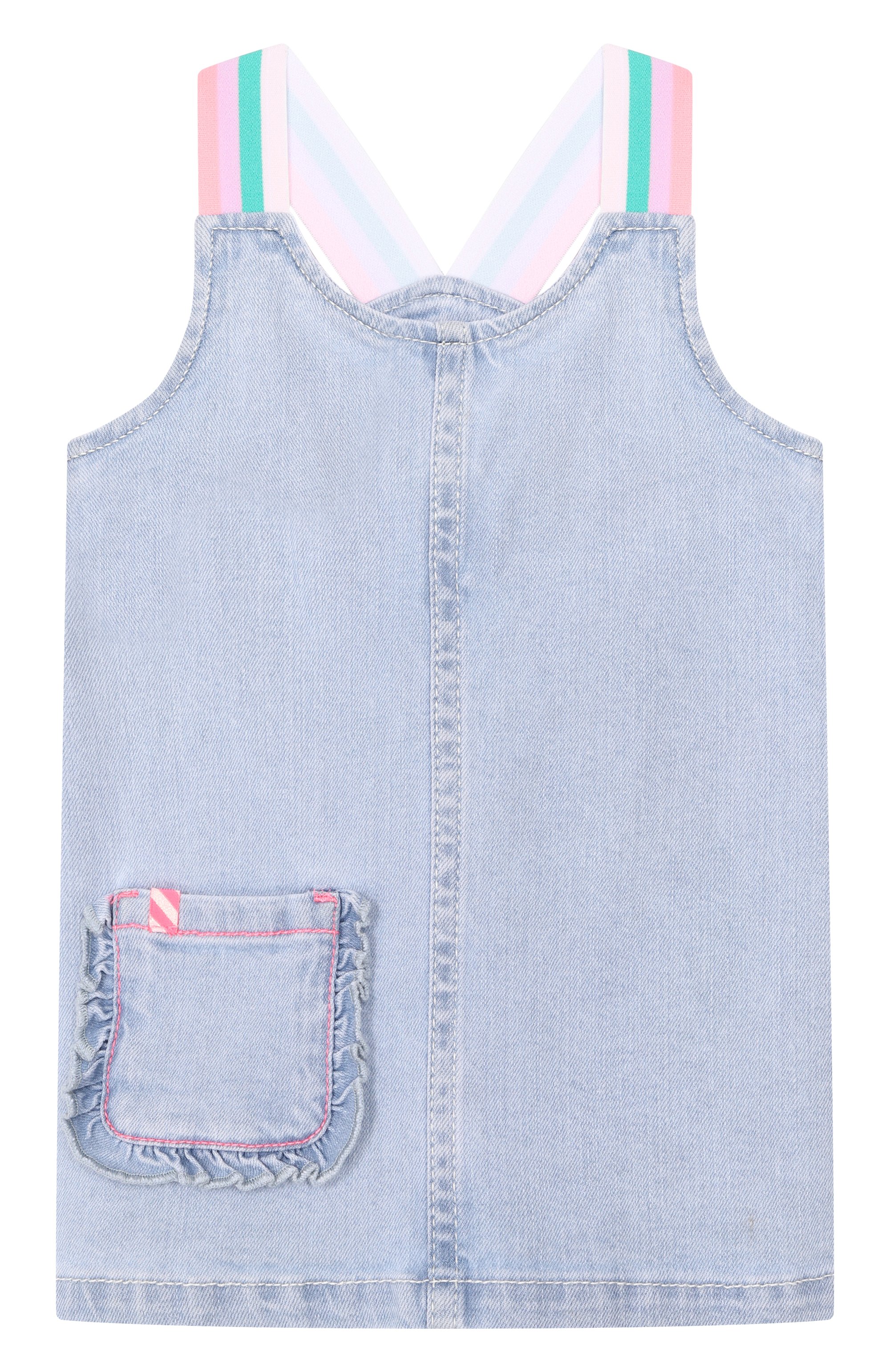 Джинсовый сарафан BILLIEBLUSH голубого цвета по цене 12900 руб., арт. U21790, фото 1 Джинсовый сарафан BILLIEBLUSH, арт. U21790, фото 1