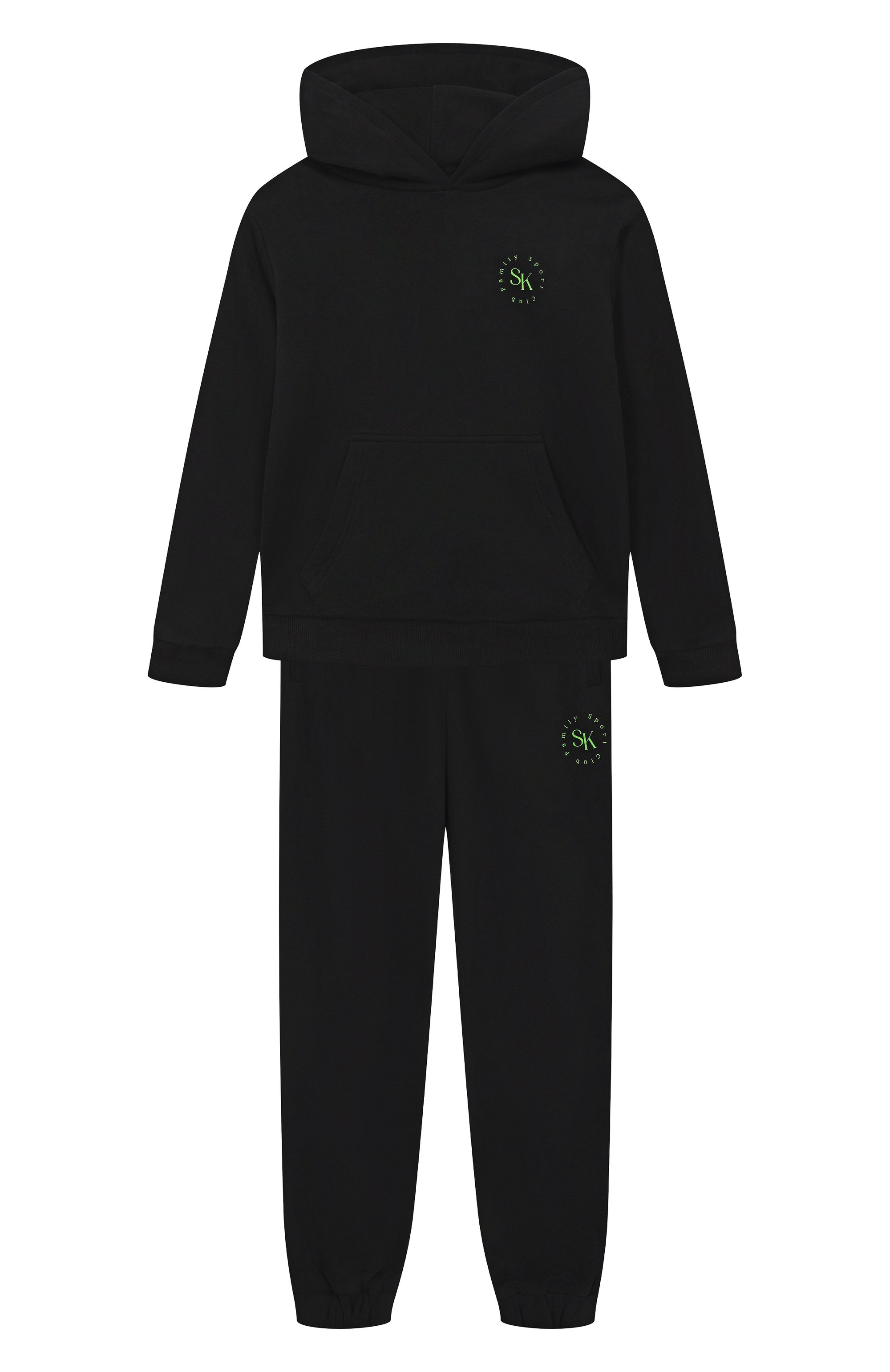 Комплект из худи и брюк nora SASHA KIM черного цвета по цене 28900 руб., арт. SK-00001466, фото 1 Комплект из худи и брюк nora SASHA KIM, арт. SK-00001466, фото 1