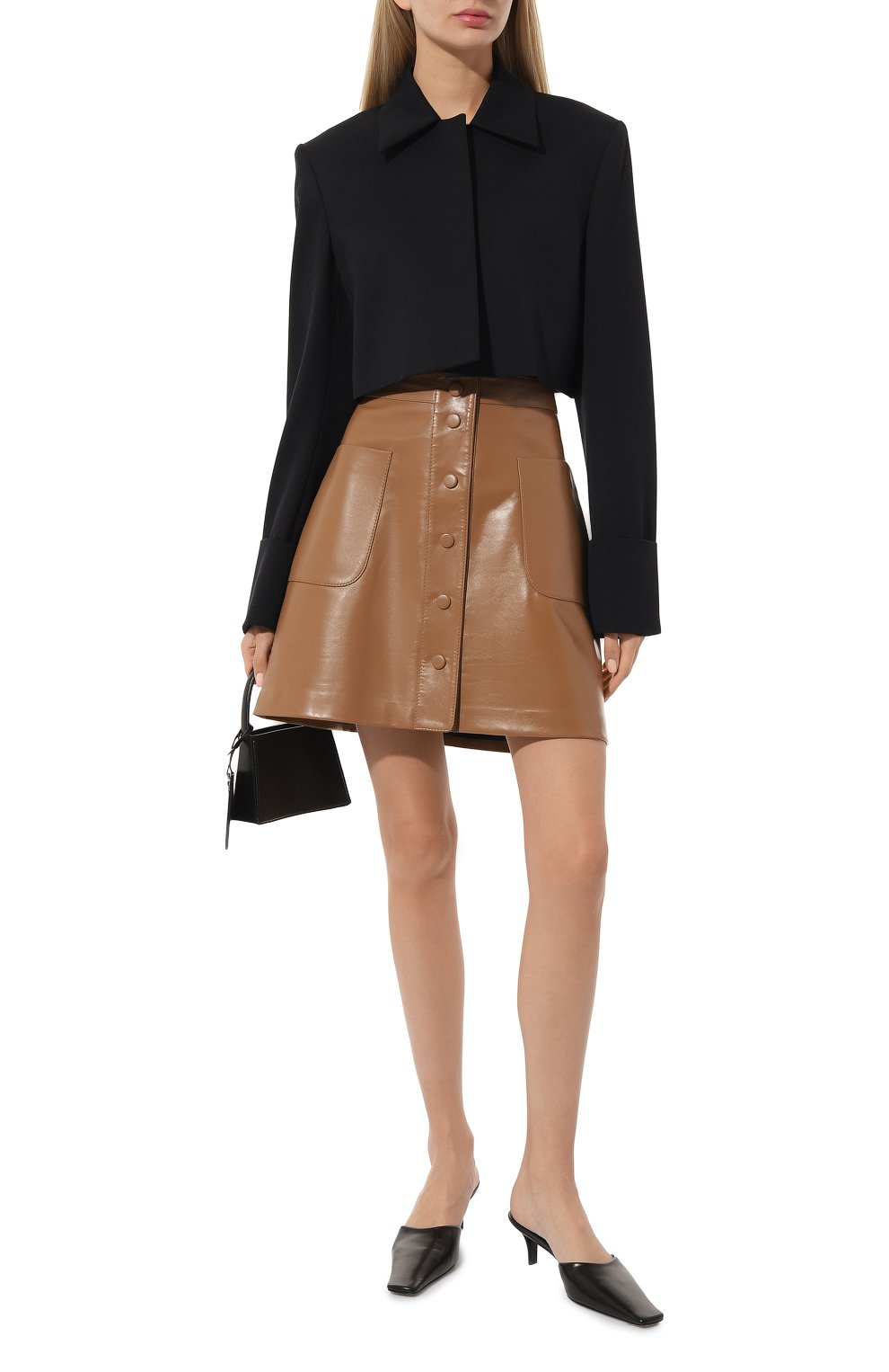 Кожаная юбка CHAUD STUDIO, арт. CARLASKIRT23, фото 2