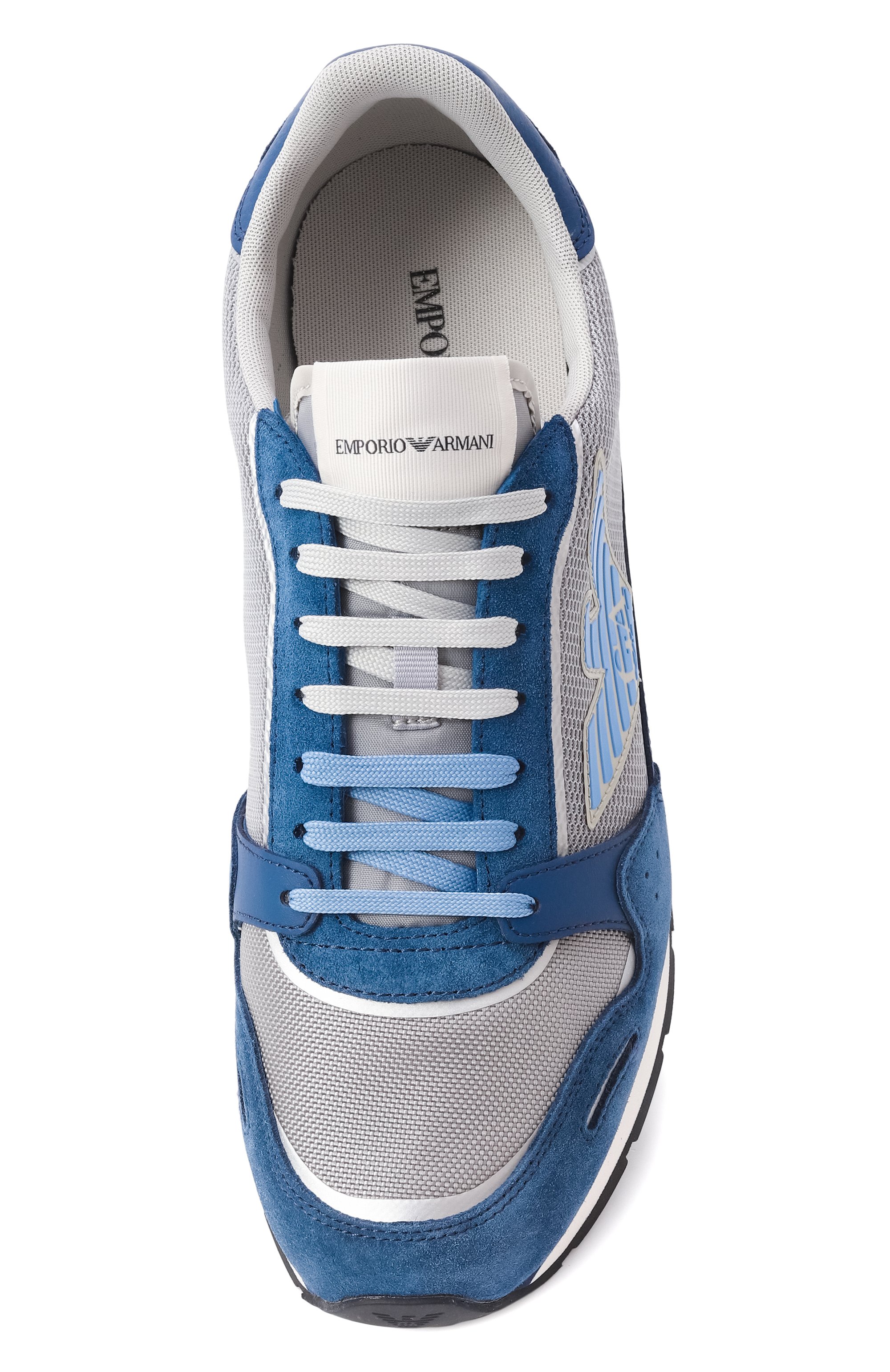 Комбинированные кроссовки EMPORIO ARMANI, арт. X4X537/XN730, фото 6