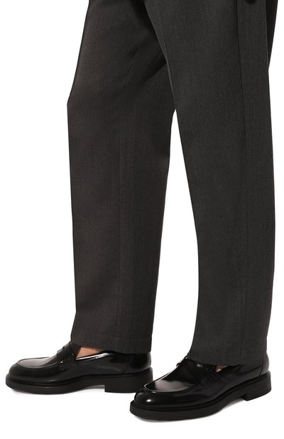 Кожаные пенни-лоферы GIANVITO ROSSI, арт. U25210.20G0M.SRANER0/U, фото 3