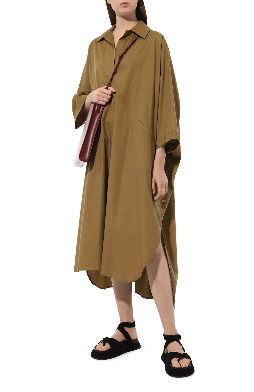 Хлопковое платье ERIKA CAVALLINI, арт. P4SJ05, фото 2