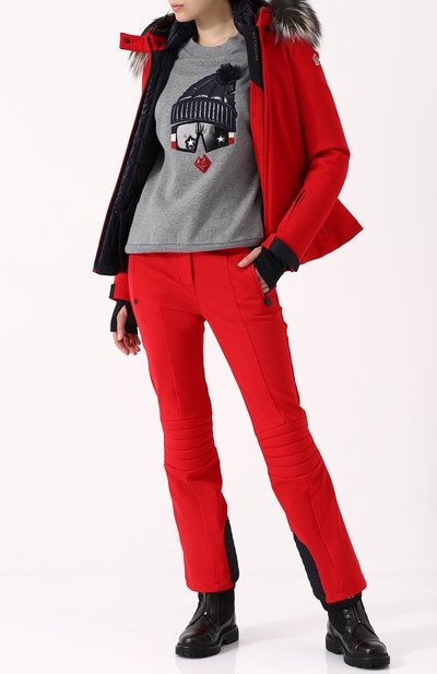 Утепленные спортивные брюки MONCLER, арт. C2-098-16405-85-53064, фото 2