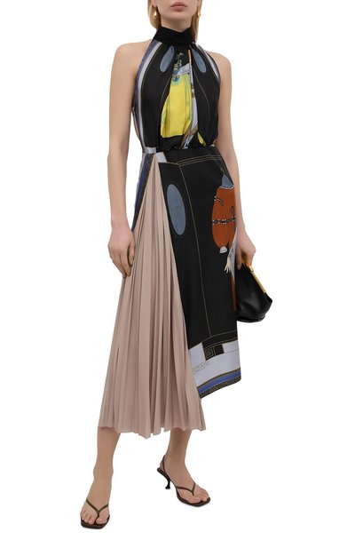 Шелковое платье LANVIN разноцветного цвета по цене 243000 руб., арт. RW-DR337I-4844-P21, фото 2 Шелковое платье LANVIN, арт. RW-DR337I-4844-P21, фото 2