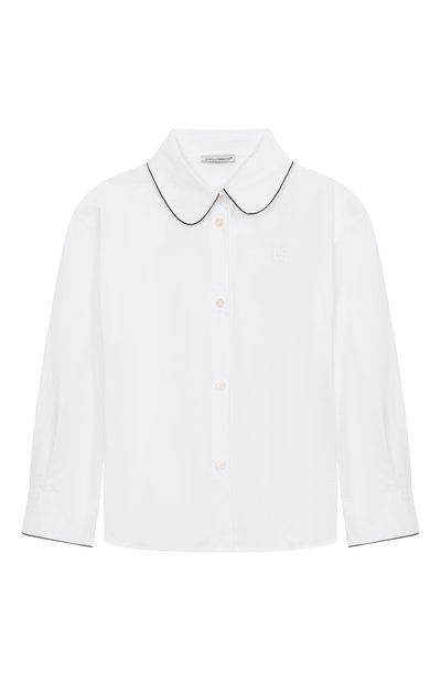 Хлопковая блузк�а DOLCE & GABBANA, арт. L55S22/FU5WJ/2-6