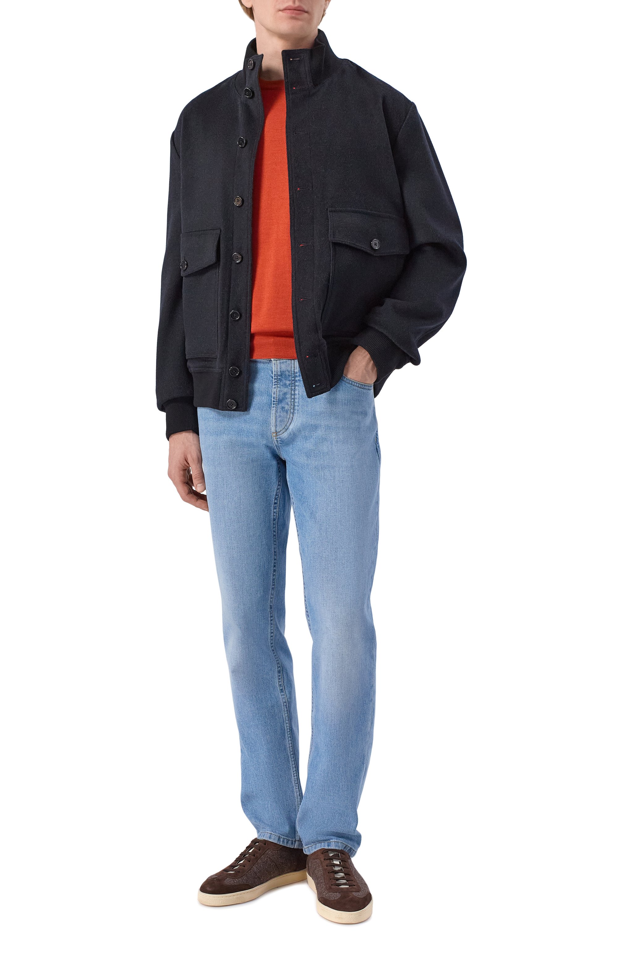 Джинсы traditional fit BRUNELLO CUCINELLI, арт. M283PB3210, фото 2