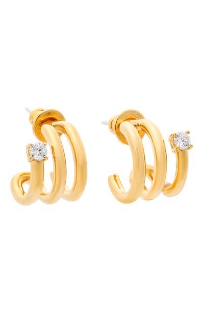 Серьги NUMBERING, арт. 8102/G0LD, фото 3