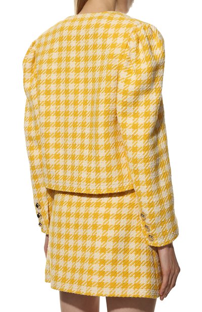 Жакет из шерсти и хлопка MIU MIU, арт. MH1708-GRV-F0010, фото 4