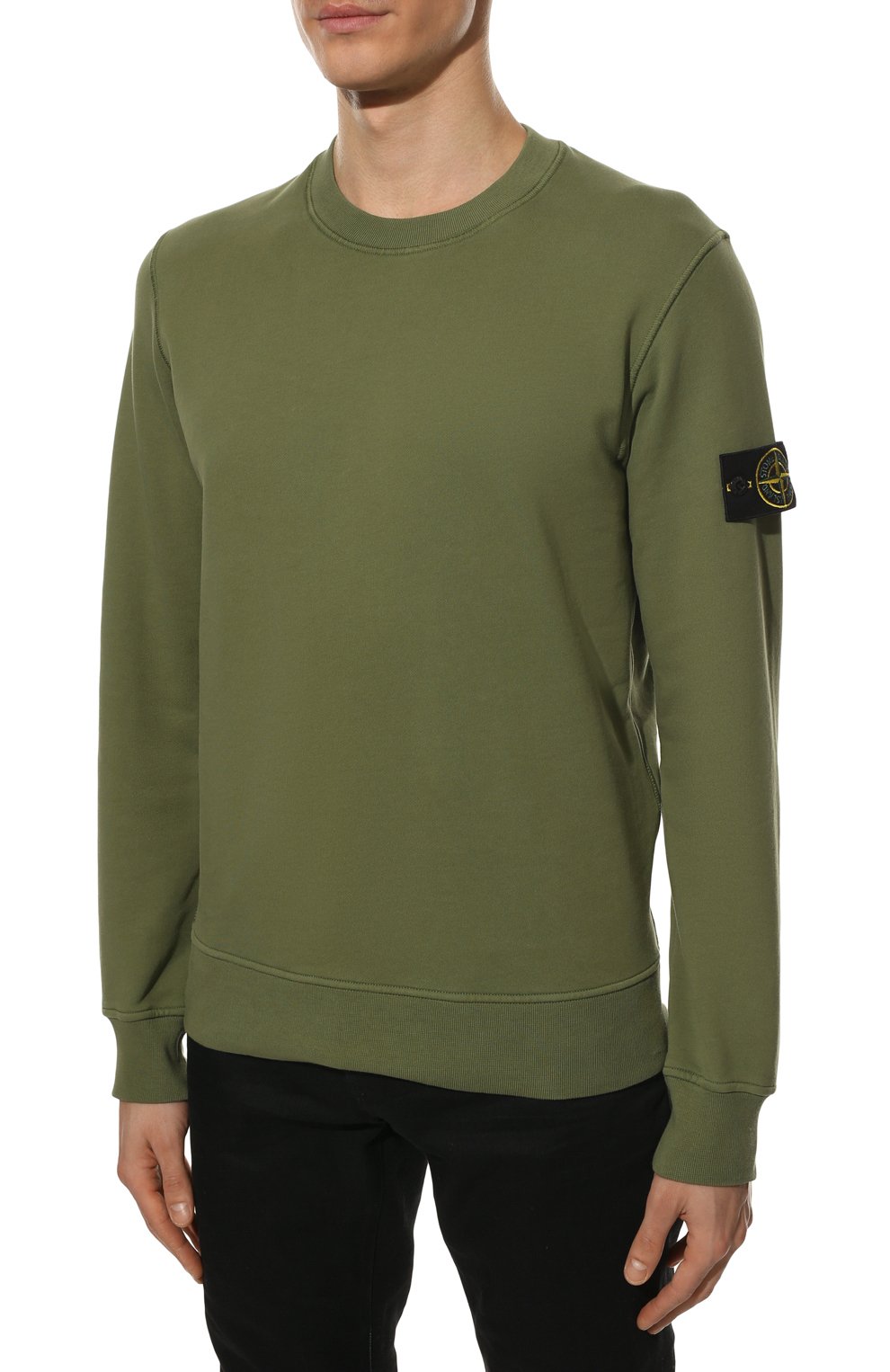 Хлопковый свитшот STONE ISLAND, арт. 761563051, фото 3