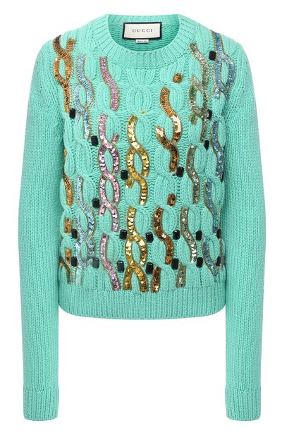 Шерстяной свитер GUCCI, арт. 631469/XKBCI, фото 1