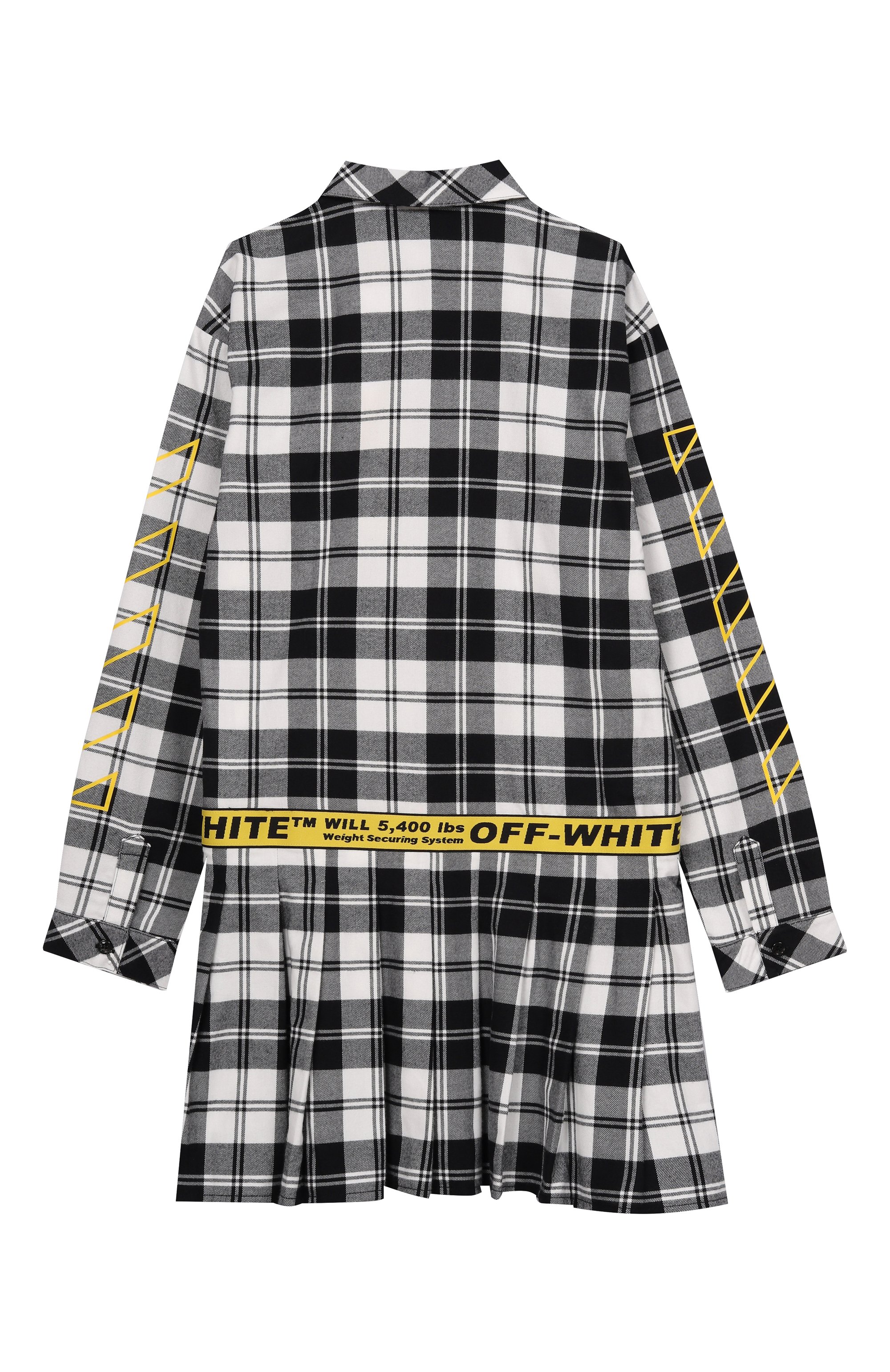 Хлопковое платье-рубашка OFF-WHITE, арт. 0GDB06HF25FAB001/12+, фото 2
