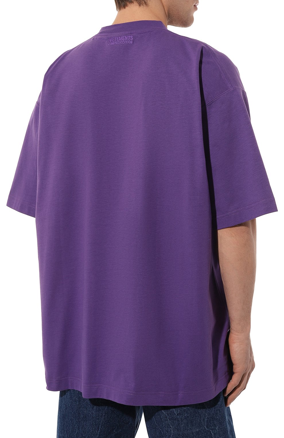 Хлопковая футболка VETEMENTS, арт. UE63TR101U, фото 8