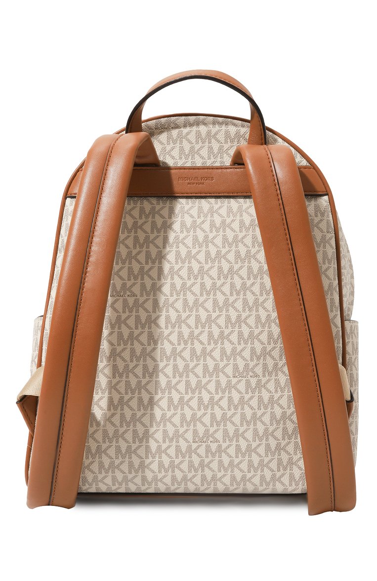 Женский рюкзак bex MICHAEL MICHAEL KORS кремового цвета, арт. 30S4G8XB2B | Фото 6 (Материал: Экокожа; Драгоценные камни: Проставлено; Размер: medium; Материал сплава: Проставлено; Стили: Кэжуэл)