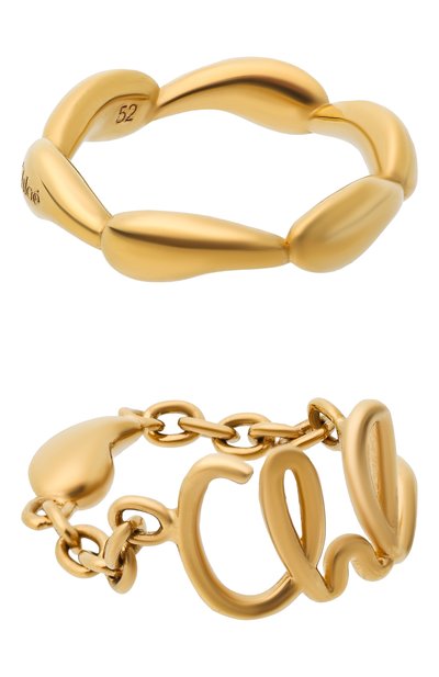Женское комплект из двух колец CHLOÉ, арт. CHC24AFR67CB7
