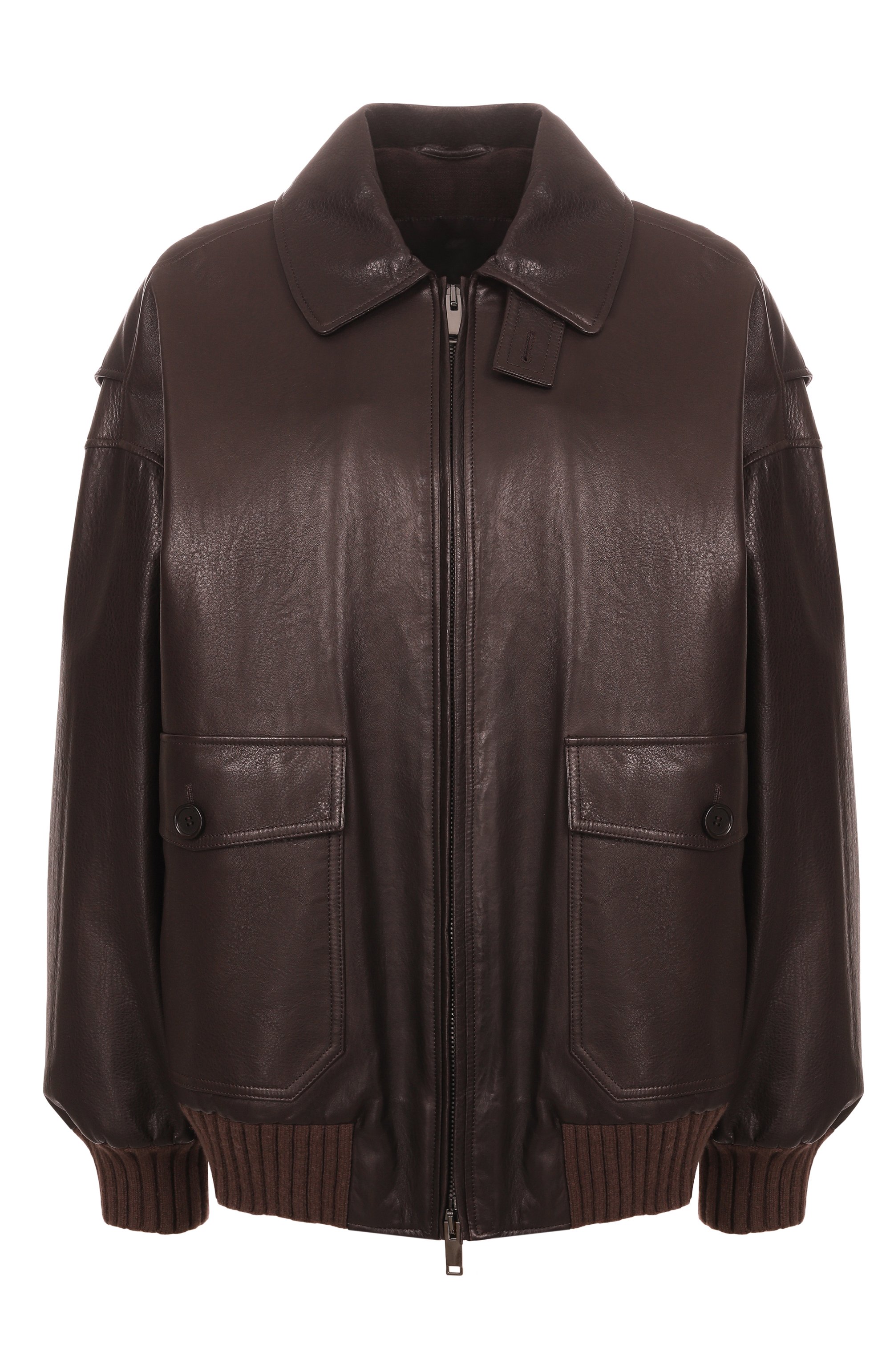 Кожаный бомбер MVST, арт. ZTRBCK-Y307-1/Z2269-1, ф�ото 1