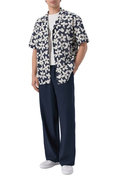 Мужская хлопковая рубашка EMPORIO ARMANI, арт. EM000593/AF20443